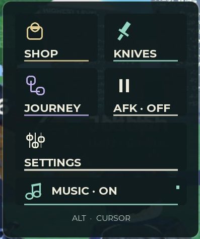 Dated source menu screenshot including the visible Alt Cursor label.